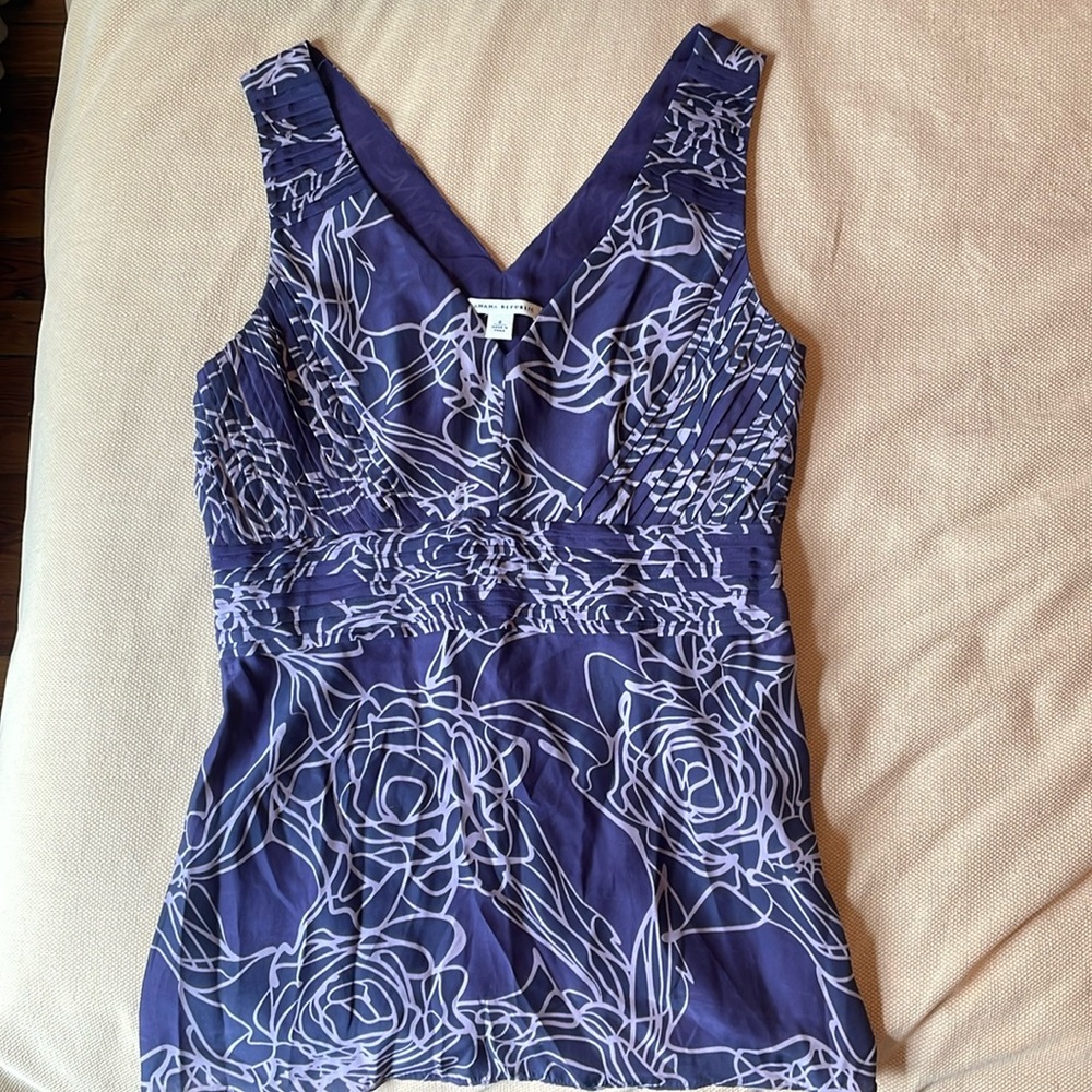 Banana Republic floral tank